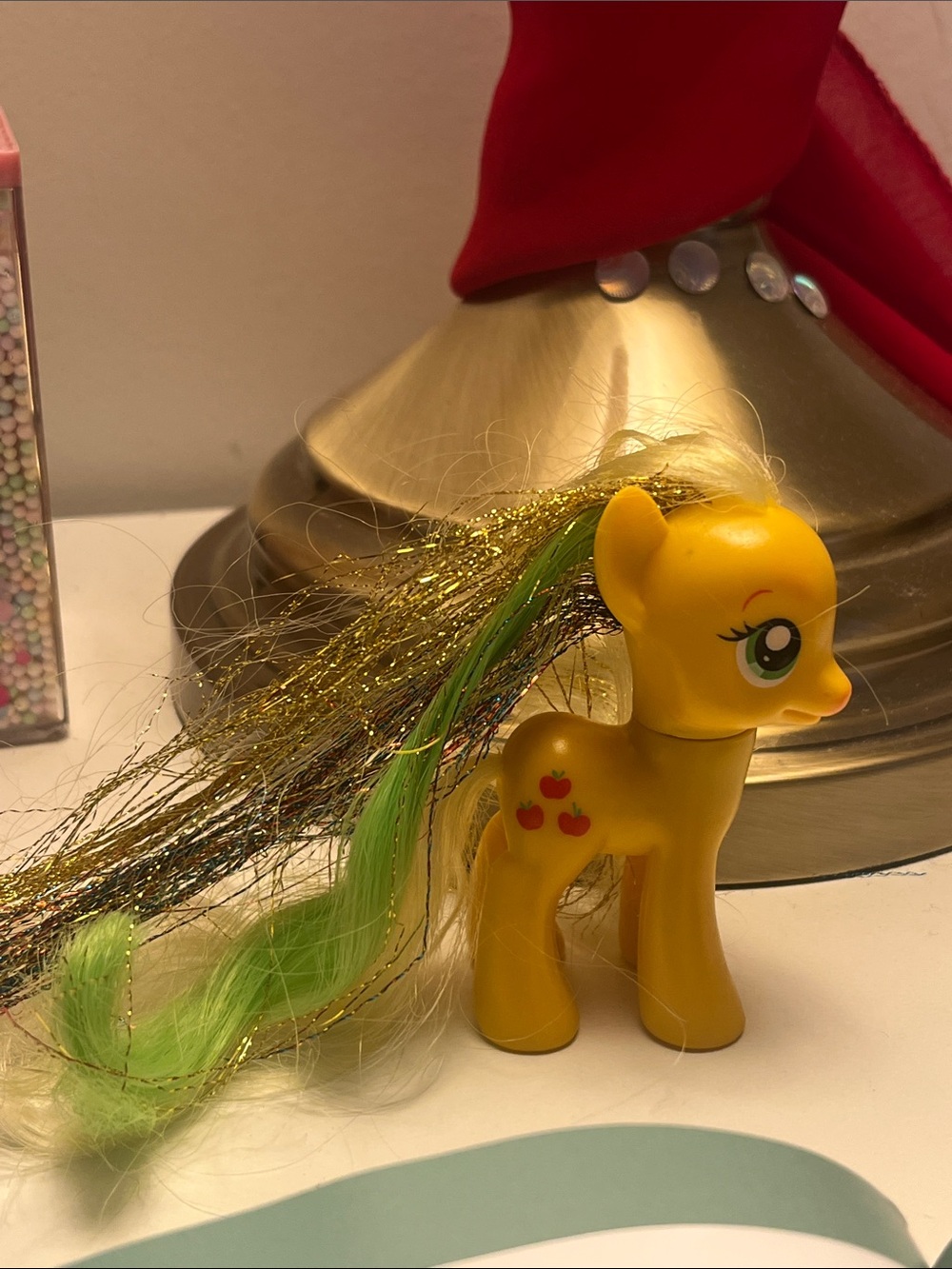 My Little Pony applejack G4 rainbow power brushable